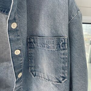 Djerf Avenue Denim Button Down Shirt